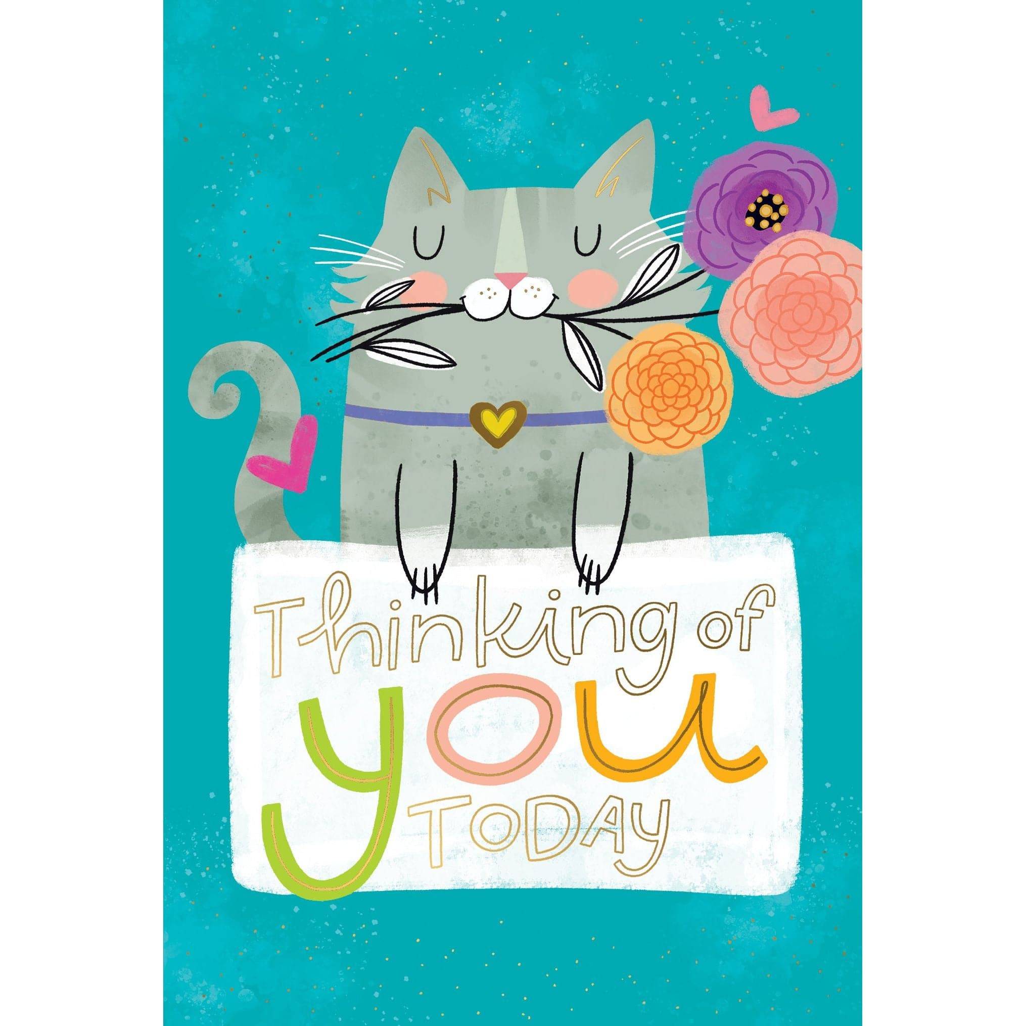 Pictura Thinking Of You Kitten card from the Everyday Cards collection featuring a cute kitten design on a greeting card.